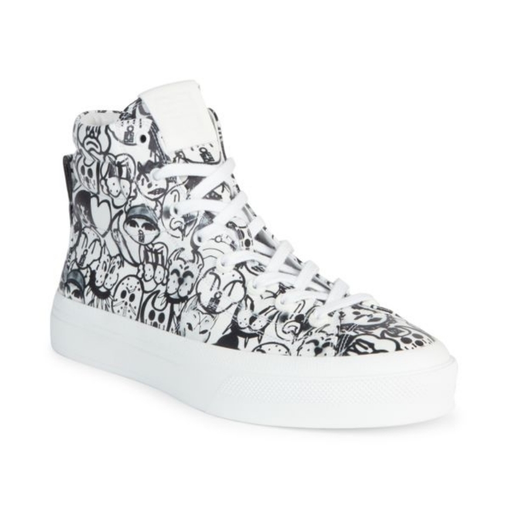 GIVENCHY × CHITO High Top City  Sneakers White Women's EU 37 US 7 Org $795